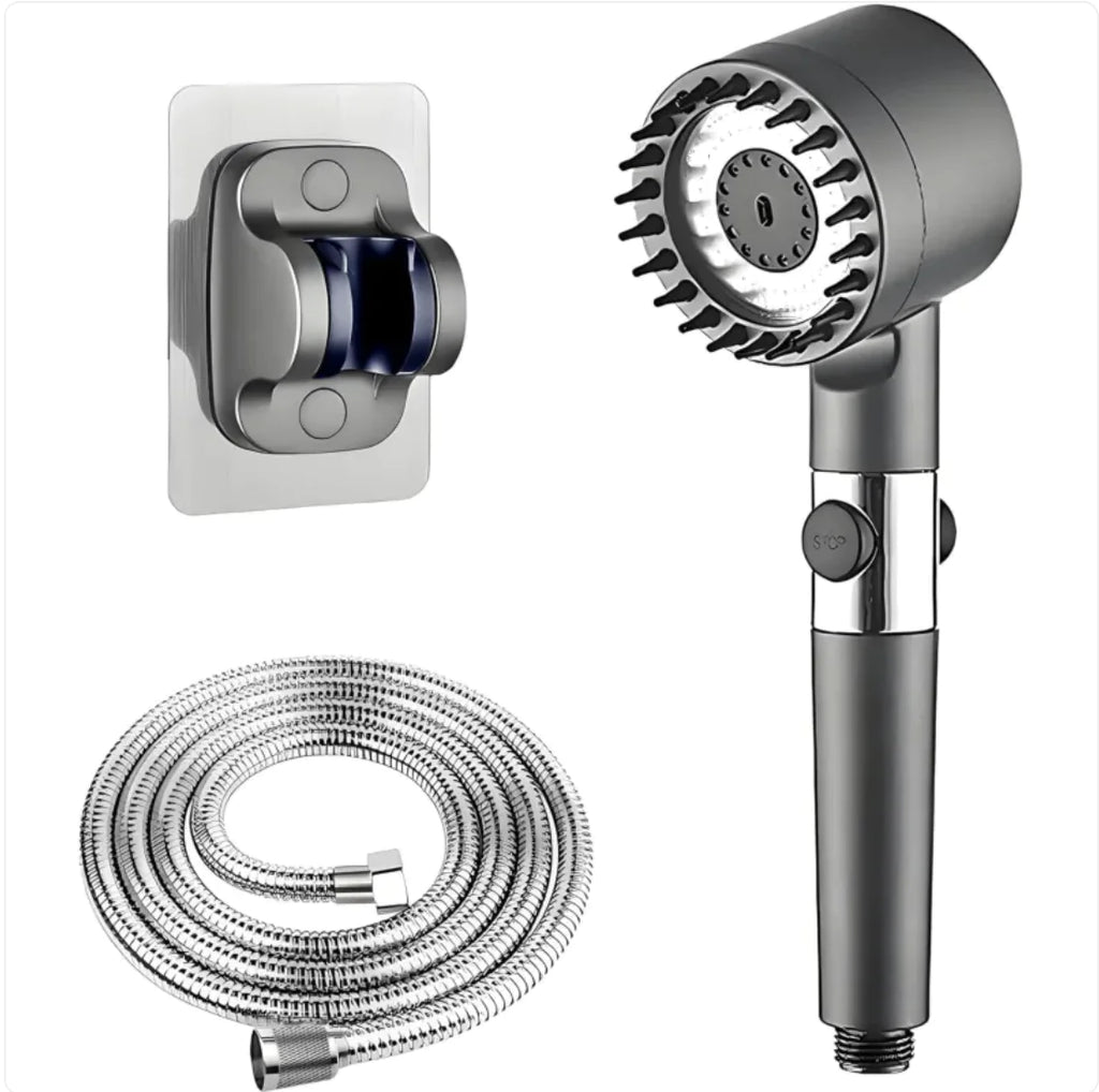 3-Mode High-Pressure Shower Head